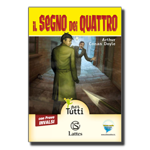 Il segno dei quattro - Alta Leggibilità (con Audiolibro+Prove Invalsi)