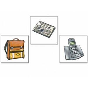 Vocabolario illustrato - Scuola, Comunicazione e Media