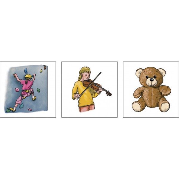 Vocabolario illustrato - Giocattoli, Hobby e Sport
